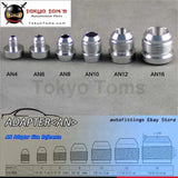 4Pcs An -8 An8 Male Aluminium Adapter Weld Bung Nitrous Hose Fitting Tank Cell