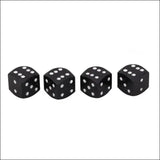 4Pcs Dice Valve Caps - Tokyo Tom's