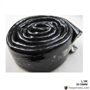 High Temperature Heat An12 Black Fire Sleeve Fire Braid Flame Shield 3/4X1M Id:19Mm For VW Golf 5 - Tokyo Tom's