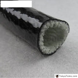 High Temperature Heat An12 Black Fire Sleeve Fire Braid Flame Shield 3/4X1M Id:19Mm For VW Golf 5 - Tokyo Tom's