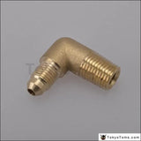 Brass Barb Fitting Male Elbow 90 Degree 1/4'' Npt* 1/4'' Hose Id - Tokyo Tom's