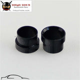 2Pcs 12An Aluminum Tube Sleeve Fittings Tube Size 3/4" Tube Sleeves -An12 Black