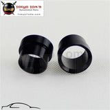 2Pcs 12An Aluminum Tube Sleeve Fittings Tube Size 3/4" Tube Sleeves -An12 Black