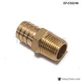 Straight 1/2" Npt Pipe To 3/4"Hose Barb Fitting Bare Coupler - Tokyo Tom's