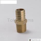 Straight 1/2" Npt Pipe To 3/4"Hose Barb Fitting Bare Coupler - Tokyo Tom's