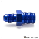 10PCS/LOT 4AN 4 AN -4 Male to Male 1/4''NPT Straight Flare to Pipe Thread Fitting Adapter AN4-1/4''NPT