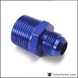 10PCS/LOT Straight Male Oil Cooler  Fuel Oil Hose Fitting Adapter AN8-3/4''NPT