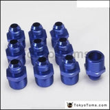 10PCS/LOT Straight Male Oil Cooler  Fuel Oil Hose Fitting Adapter AN8-3/4''NPT