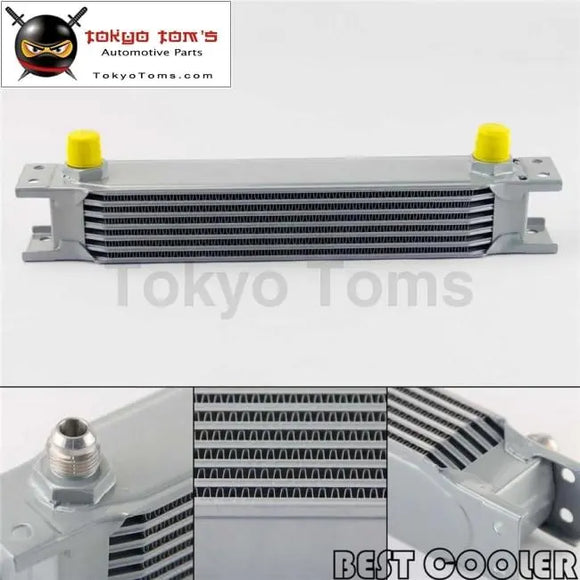 7 Row 8An Universal Engine Transmission Oil Cooler 3/4