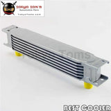 7 Row 8An Universal Engine Transmission Oil Cooler 3/4"Unf16 An-8 Silver