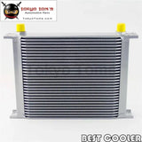 30 Row 8An Universal Engine Transmission Oil Cooler 3/4"Unf16 An-8 Silver - Tokyo Tom's