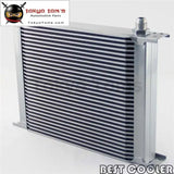 30 Row 8An Universal Engine Transmission Oil Cooler 3/4"Unf16 An-8 Silver - Tokyo Tom's