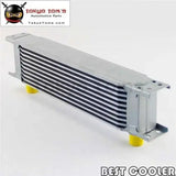 10 Row 8An Universal Engine Transmission Oil Cooler 3/4"Unf16 An-8 Silver