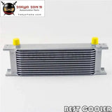 13 Row 8An Universal Engine Transmission Oil Cooler 3/4"Unf16 An-8 Silver