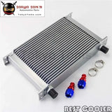 25 Row 8An Universal Engine Oil Cooler 3/4"Unf16 + 2Pcs An8 Straight Fittings - Tokyo Tom's