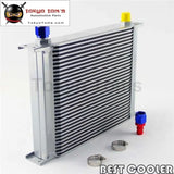 30 Row 8An Universal Engine Oil Cooler 3/4"Unf16 + 2Pcs An8 Straight Fittings - Tokyo Tom's