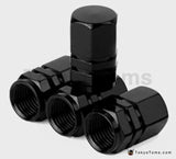 4pcs Aluminum Hex Tire Valve Caps