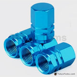 4pcs Aluminum Hex Tire Valve Caps