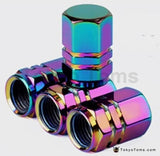 4pcs Aluminum Hex Tire Valve Caps