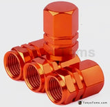 4pcs Aluminum Hex Tire Valve Caps