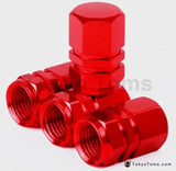 4pcs Aluminum Hex Tire Valve Caps