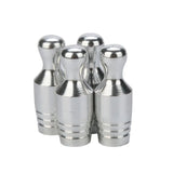 4x Aluminum Bowling Valve Caps