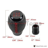 5 Speed Leather Shift Knob Universal