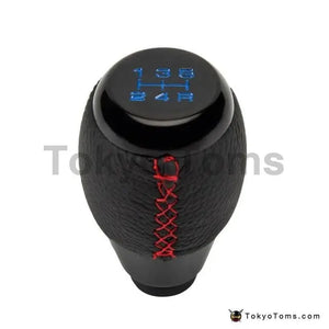 5 Speed Leather Shift Knob Universal