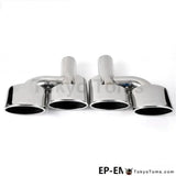 5.0Cm 304 Stainless Steel Exhaust Muffler Tip For Benz C-Class Amg W204 - Tokyo Tom's