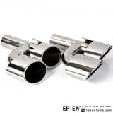 5.0Cm 304 Stainless Steel Exhaust Muffler Tip For Benz C-Class Amg W204 - Tokyo Tom's