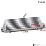 500X180X65Mm Universal Front Mount Turbo Intercooler For Honda Civic Nissan Toyota - Tokyo Tom's