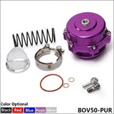 50Mm Bov 50 Turbo Universal Billet Aluminum Blow Off Valve Spring+Flange - Tokyo Tom's