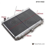 50mm 2 Row Alloy Aluminum Radiator For Nissan Silvia S14 S15 Sr20Det 240Sx 200Sx - Tokyo Tom's