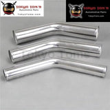 51mm 2" Inch 45 Degree Aluminum Turbo Intercooler Pipe Piping Tubing Length 300mm - Tokyo Tom's