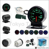 52mm 7 Color LED Smoke Face Water Temperature Gauge - Tokyo Tom's