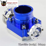 60 mm Uniersal 60mm Vq35Tps Aluminum Throttle Body Intake Manifold Billet Blue