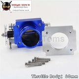 60 mm Uniersal 60mm Vq35Tps Aluminum Throttle Body Intake Manifold Billet Blue