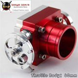 60 mm Uniersal 60mm Vq35Tps Aluminum Throttle Body Intake Manifold Billet Red