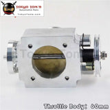 60 mm Uniersal 60mm Vq35Tps Aluminum Throttle Body Intake Manifold Billet Silver