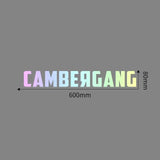 60cmx8cm JDM CAMBERGANG Stickers