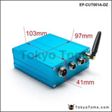 2.5"/63mm Vacuum Exhaust Cutout Electric Control Valve Kit With Vacuum Pump - Tokyo Tom's