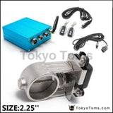 2.5"/63mm Vacuum Exhaust Cutout Electric Control Valve Kit With Vacuum Pump - Tokyo Tom's