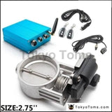 2.5"/63mm Vacuum Exhaust Cutout Electric Control Valve Kit With Vacuum Pump - Tokyo Tom's