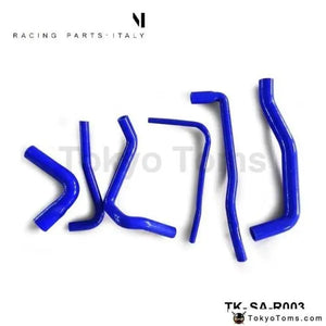 6Pcs Silicone Radiator & Ancillary Blue Hose For Saab Aero 9000 B234 2.3L 1984-1998 - Tokyo Tom's