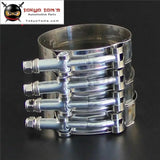 4 X 3" Inch / 76mm ID Stainless Steel T-Bolt Silicone Hose Pipe Clamps (77-87mm)