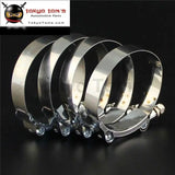 4 X 3" Inch / 76mm ID Stainless Steel T-Bolt Silicone Hose Pipe Clamps (77-87mm) - Tokyo Tom's