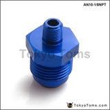 10pcs/lot  Straight 10AN AN10 To 1/8 NPT Pipe Fitting Performance Adaptor Male Tank Thread AN10-1/8NPT