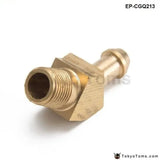 45 Degree Elbow 1/8" Hose Fitting Air ,Oil, Gas ,Fuel Hose Turbocharger Compressor Brass Boost - Tokyo Tom's