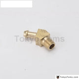 45 Degree Elbow 1/8" Hose Fitting Air ,Oil, Gas ,Fuel Hose Turbocharger Compressor Brass Boost - Tokyo Tom's