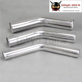 35mm 1 3/8" Inch 45 Degree Aluminum Turbo Intercooler Pipe Piping Tubing Length 300mm - Tokyo Tom's